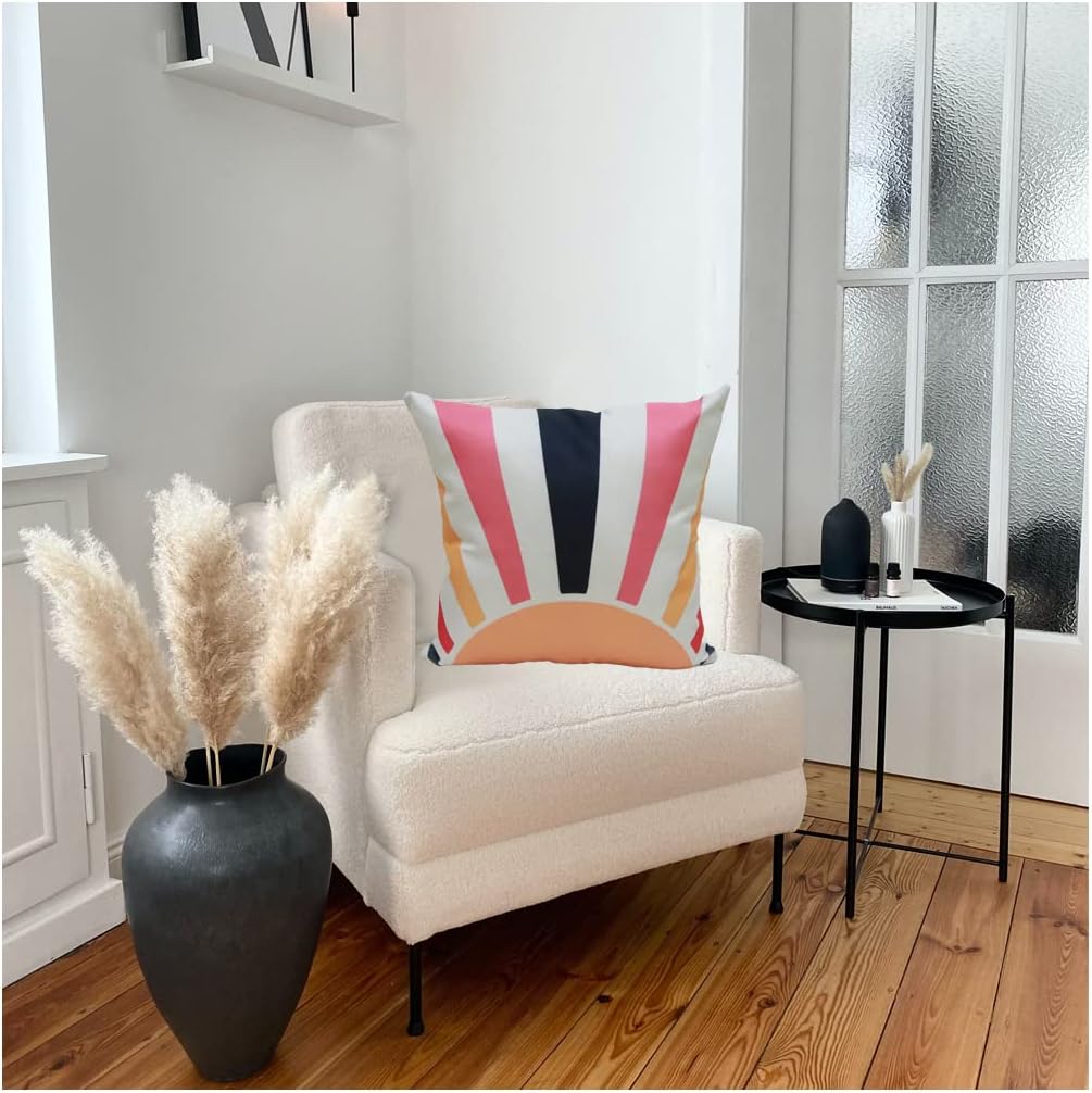 Boho Geometric Pillow Cover Set