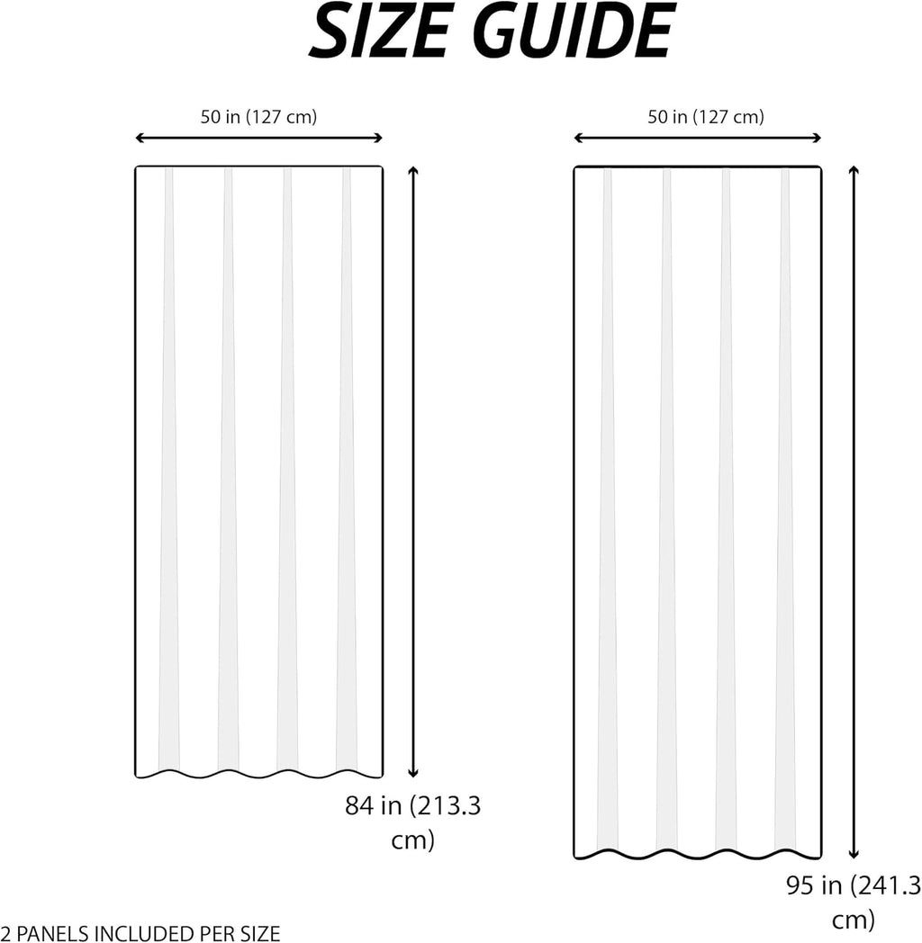 Indigo Jakarta Blackout Curtains 84 Inch