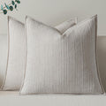 Ivory Linen Pillow Cover Set of 2