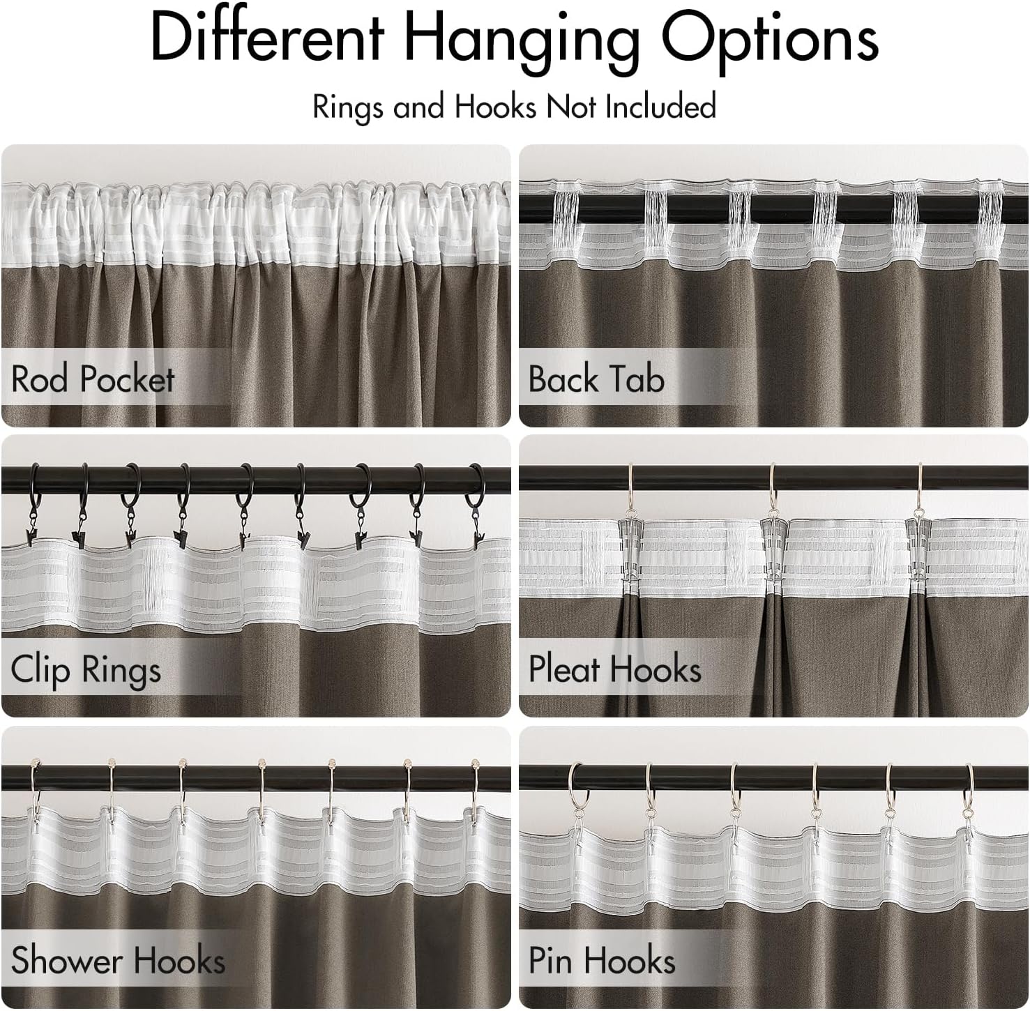 Taupe Velvet Blackout Curtains 108 Inch