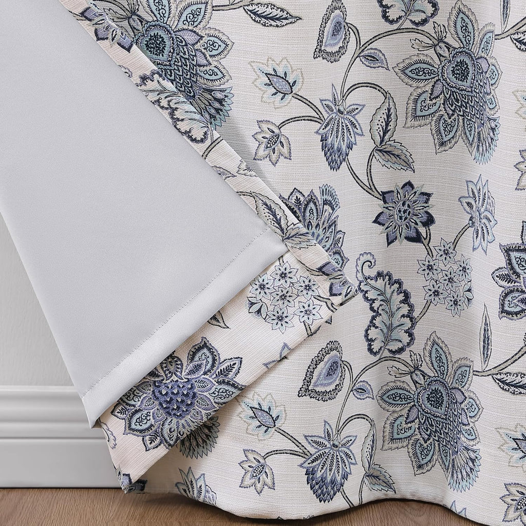 Indigo Jakarta Blackout Curtains 84 Inch